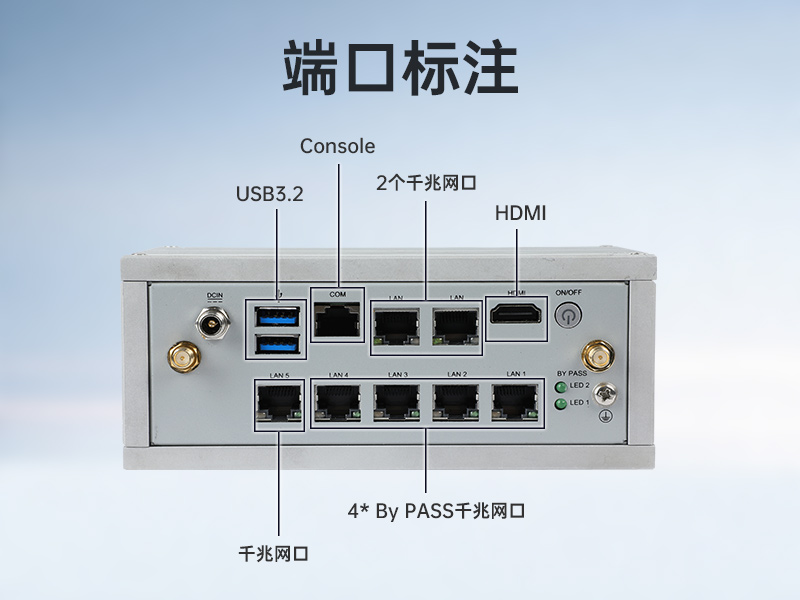 嵌入式工控機,網絡安全工業電腦,DTB-3210-J6412