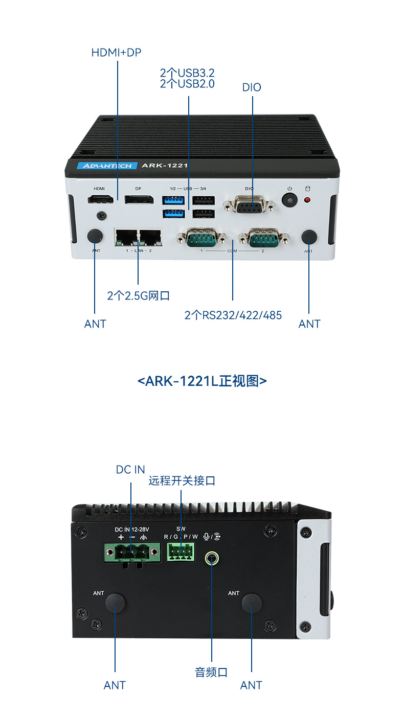 研華嵌入式工控機,酷睿11代I5工業電腦主機,ARK-1250L.jpg