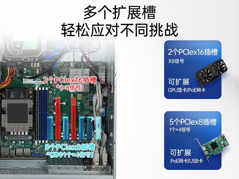 2U服務器工控機,工業控制電腦,DT-26508-SC621MA